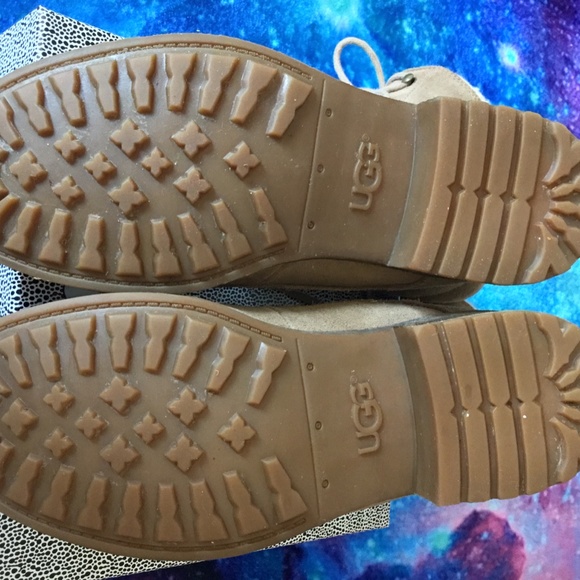 UGG AUSTRALIA Gradin Military Combat Boots Sz 8.5 - Picture 9 of 11